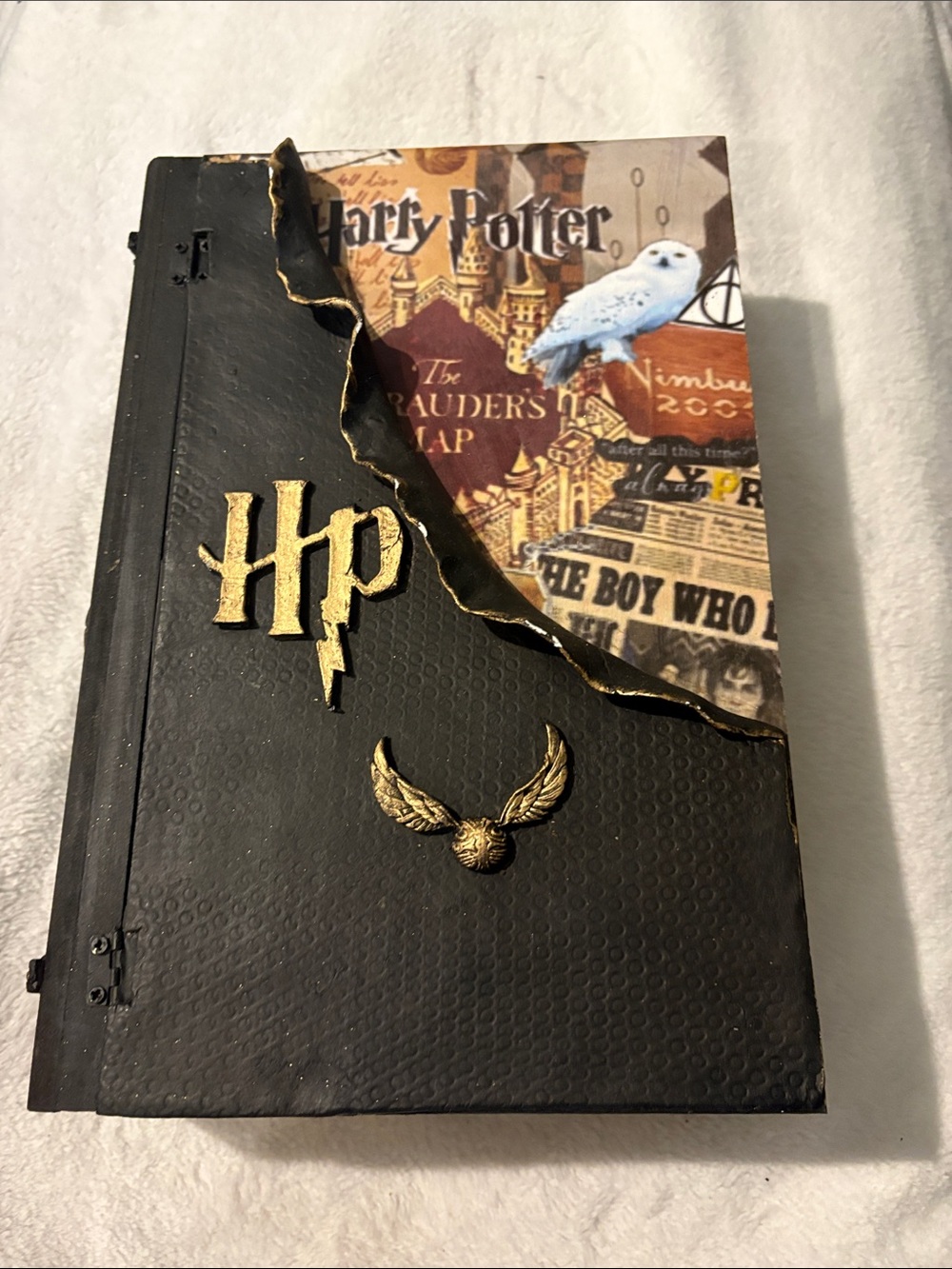 Handmade Harry Potter inspired Keepsake Box